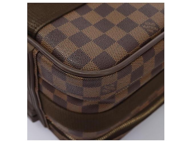 LOUIS VUITTON Trunk Satellite 53 Damier Ebene SPO M23356 LV Auth 115731A - vista 17