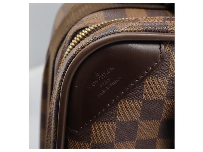 LOUIS VUITTON Trunk Satellite 53 Damier Ebene SPO M23356 LV Auth 115731A - vista 19