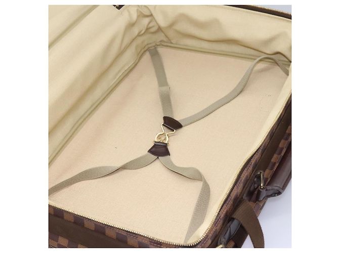 LOUIS VUITTON Trunk Satellite 53 Damier Ebene SPO M23356 LV Auth 115731A - vista 24