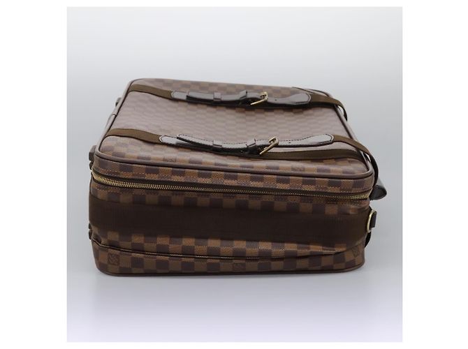 LOUIS VUITTON Trunk Satellite 53 Damier Ebene SPO M23356 LV Auth 115731A - vista 4