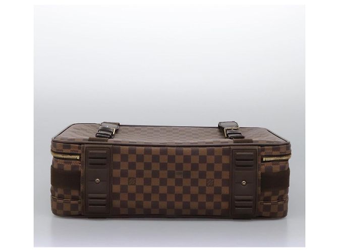 LOUIS VUITTON Trunk Satellite 53 Damier Ebene SPO M23356 LV Auth 115731A - vista 5