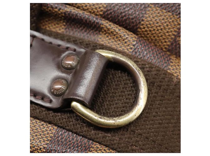 LOUIS VUITTON Trunk Satellite 53 Damier Ebene SPO M23356 LV Auth 115731A - vista 9