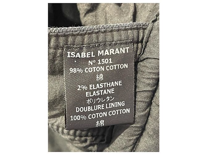 ISABEL MARANT ETOILE Chaquetas T.International S Algodón Azul - vista 5