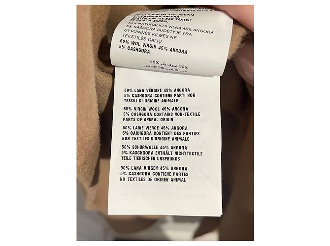 Abrigos PRADA T.International L Lana Camello - vista 11