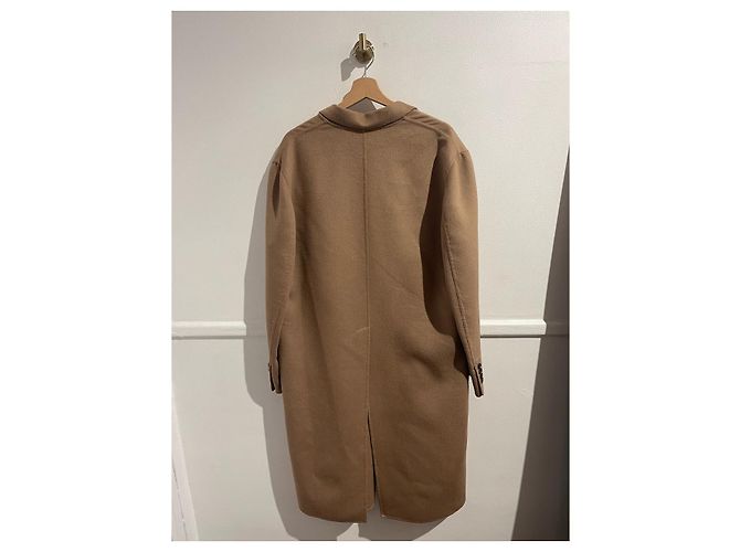 Abrigos PRADA T.International L Lana Camello - vista 7
