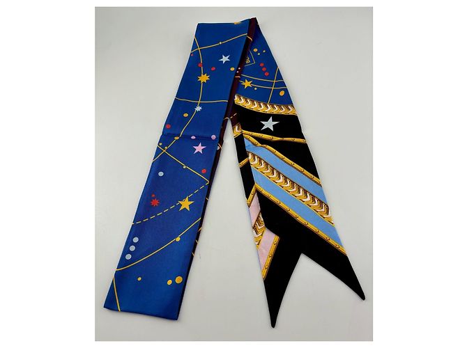 Foulard Choker Burberry in Seta Multicolore - vista 6