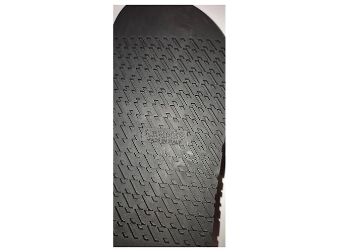 Chypre sandals Hermès Black - view 5