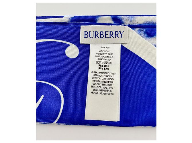 Burberry Silk Scarf Choker Multicolore Multiple colors - view 5