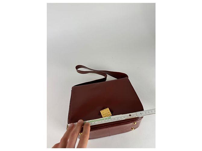 Vintage Givenchy 4G Leder Tasche Braun - Ansicht 12
