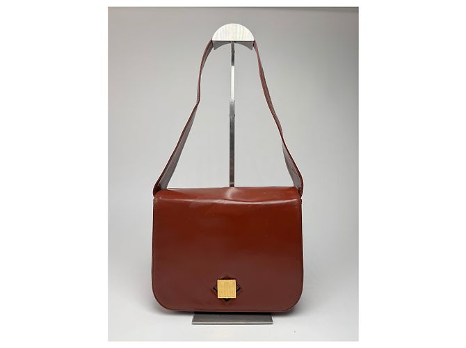 Vintage Givenchy 4G Leder Tasche Braun - Ansicht 15