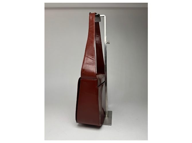 Vintage Givenchy 4G Leder Tasche Braun - Ansicht 3