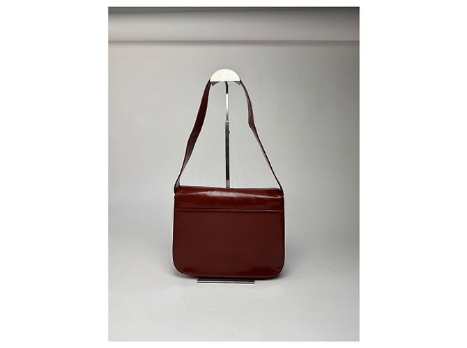 Vintage Givenchy 4G Leder Tasche Braun - Ansicht 4