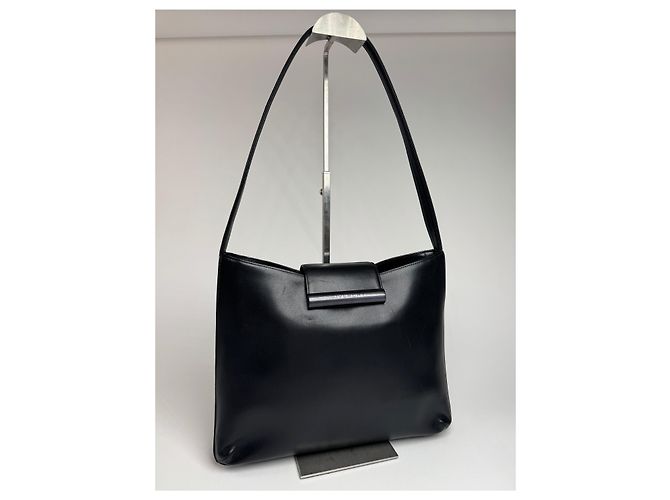 Vintage Givenchy Whip Ledertasche schwarz - Ansicht 13