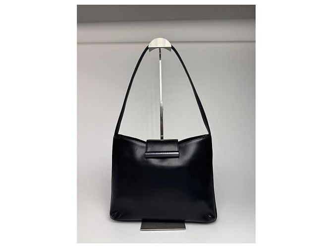 Vintage Givenchy Whip Ledertasche schwarz - Ansicht 5