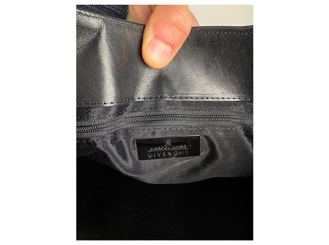 Vintage Givenchy Whip Ledertasche schwarz - Ansicht 7
