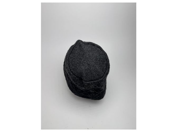 Cappello di lana vintage Givenchy Nero/Antracite M Grigio - vista 9