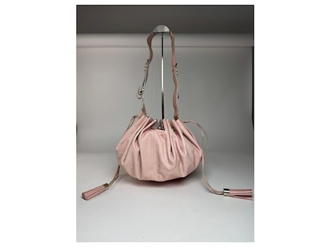 Vintage Givenchy Leder Tasche Rosa Pink - Ansicht 10