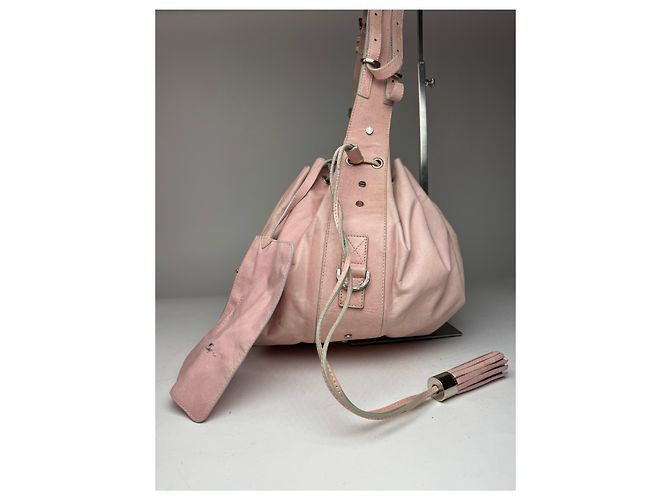 Vintage Givenchy Leder Tasche Rosa Pink - Ansicht 11