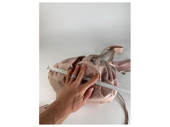 Vintage Givenchy Leder Tasche Rosa Pink - Ansicht 4