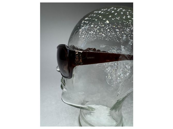 Vintage Loewe Madrid Sunglasses Unisex Brown - view 11