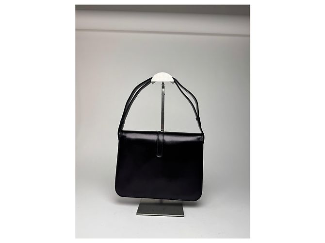 Vintage 2Way Givenchy 4G Leder Tasche schwarz - Ansicht 10