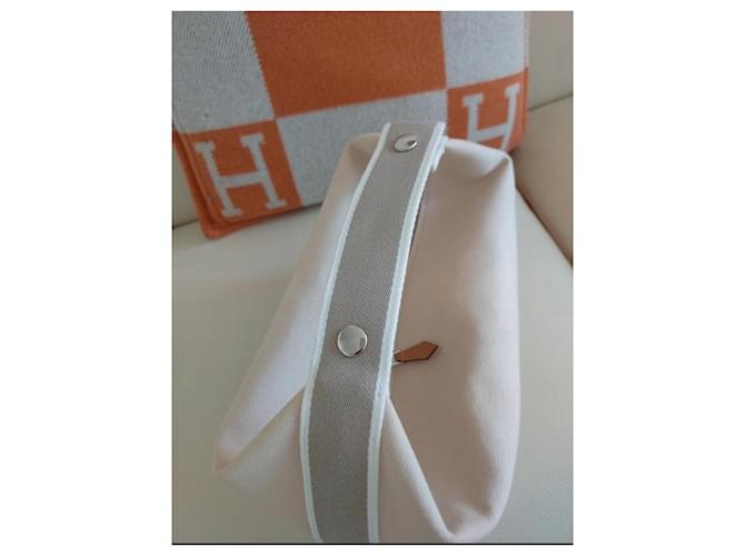 Hermès Grande modello Bric à Brac Bianco sporco - vista 2