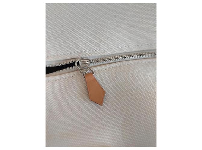 Hermès Grande modello Bric à Brac Bianco sporco - vista 5