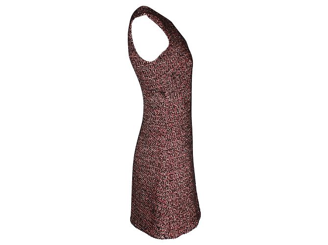 Diane Von Furstenberg DvF Yvette Tweedkleid Mehrfarben - Ansicht 2