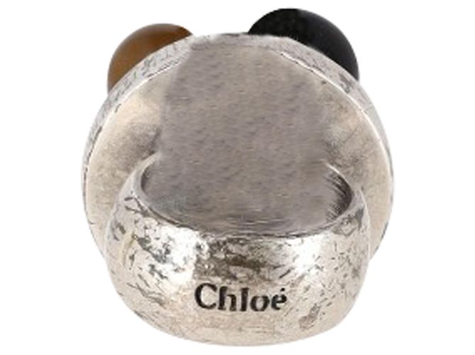 Chloé verziertes Ring aus Silbermetall - Ansicht 2