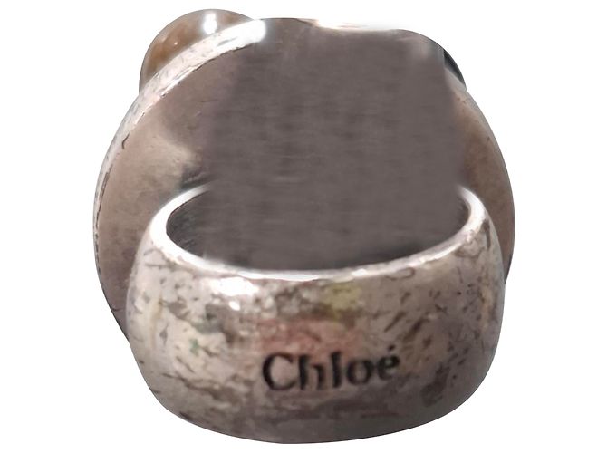 Chloé verziertes Ring aus Silbermetall - Ansicht 3