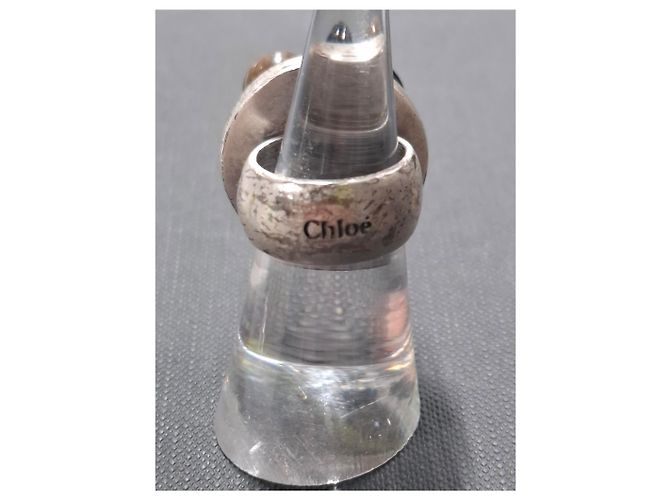 Chloé verziertes Ring aus Silbermetall - Ansicht 6