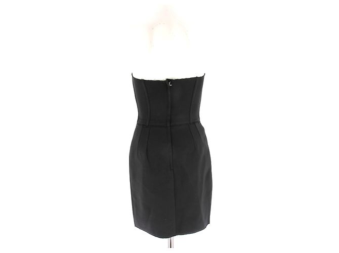 Vestido DOLCE & GABBANA T.IT 40 Algodón Negro - vista 2