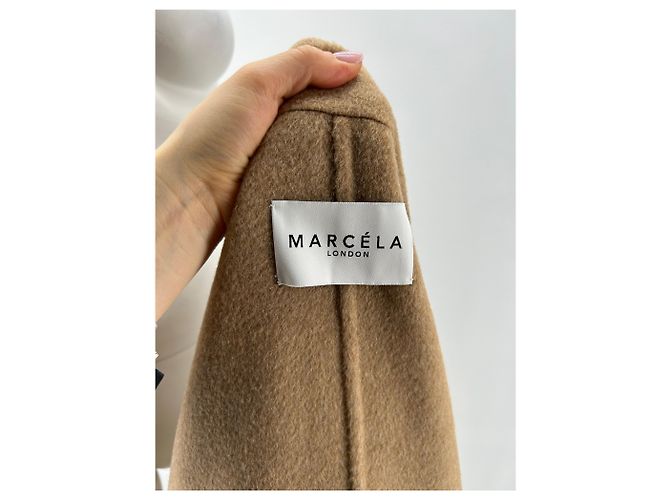 Autre Marque MARCELA LONDON Abrigos T.International M Lana Camello - vista 5