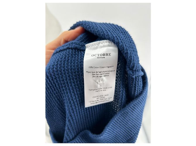 SéZane SEZANE Polo T.International XL Cotone Blu navy - vista 7
