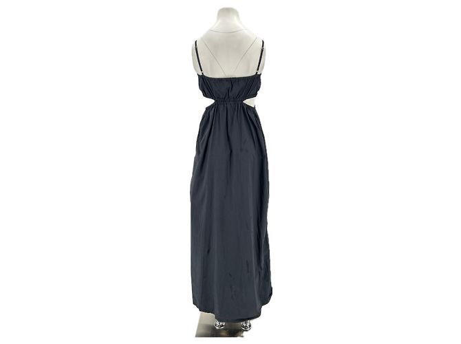 Autre Marque Vestido VENROY T.International S Algodón Negro - vista 2