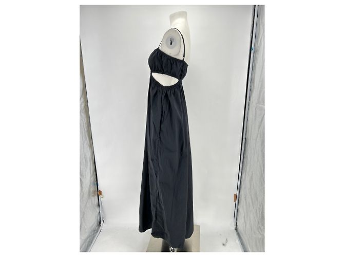 Autre Marque Vestido VENROY T.International S Algodón Negro - vista 4