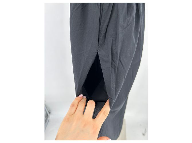 Autre Marque Vestido VENROY T.International S Algodón Negro - vista 5