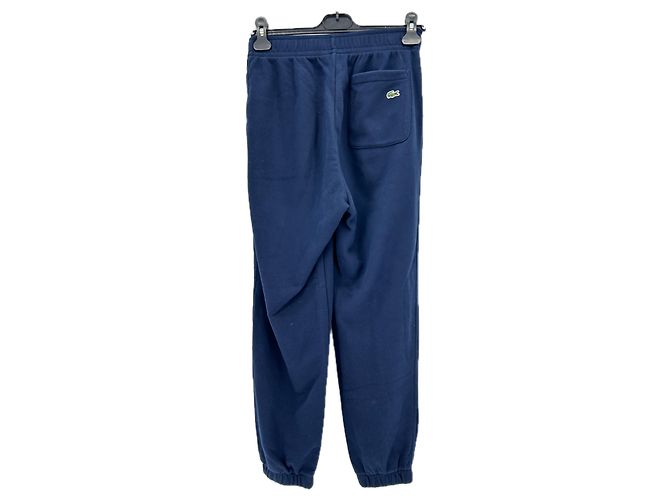 Pantalones LACOSTE T.FR 34 Algodón Azul marino - vista 2