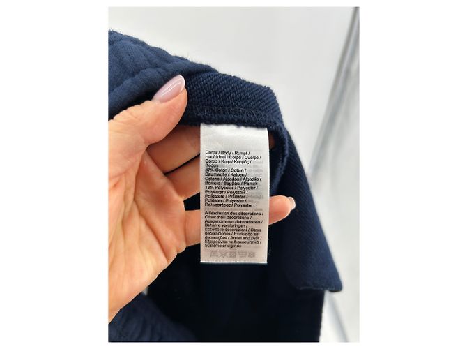 Pantalones LACOSTE T.FR 34 Algodón Azul marino - vista 4