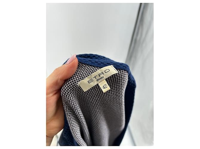 ETRO Punto T.IT 42 Algodón Azul - vista 6