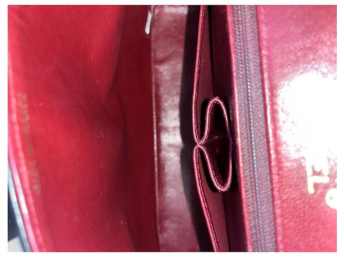 Borsa Chanel Timeless Classic in pelle di agnello nera Nero - vista 13