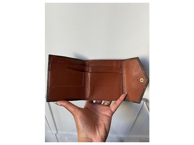 Louis Vuitton Elise Monogram Geldbörse Braun - Ansicht 5