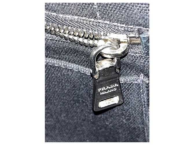 Bolso Prada lona camuflaje de leopardo caqui - vista 15