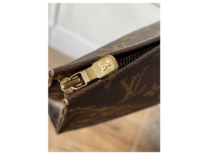 Pochette Louis Vuitton Monogram Marrone - vista 2