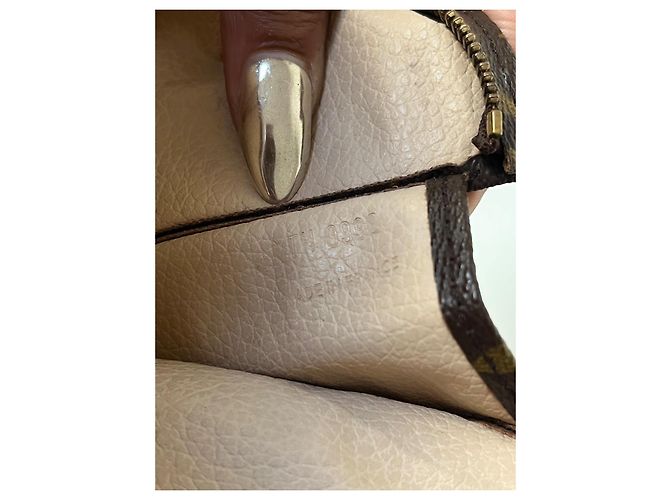 Pochette Louis Vuitton Monogram Marrone - vista 5