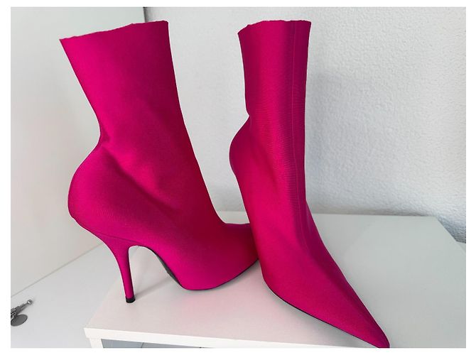 Balenciaga Knife Boots 110 Pink Gr. 36 - Ansicht 5