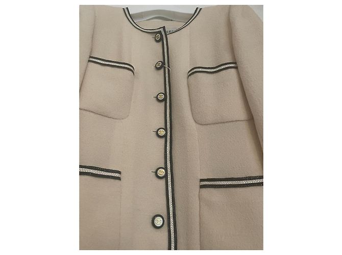 Cambon Chaqueta de pasarela Chanel 1995 Blanco - vista 7