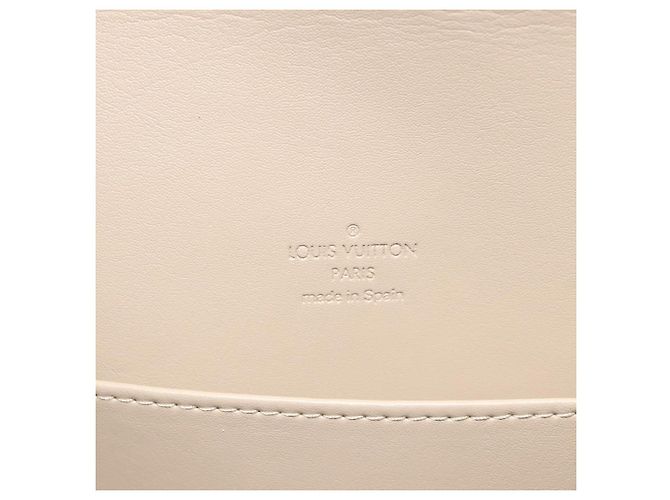 LOUIS VUITTON Sac Thompson Street Monogram Vernis Beige M91301 LV Auth ep7815 - vue 17