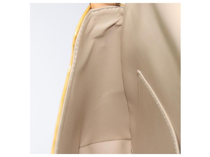 LOUIS VUITTON Sac Thompson Street Monogram Vernis Beige M91301 LV Auth ep7815 - vue 19
