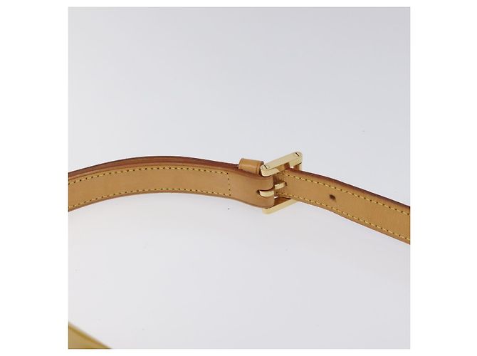 LOUIS VUITTON Sac Thompson Street Monogram Vernis Beige M91301 LV Auth ep7815 - vue 8